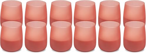 Spaas 6X Citronella Soft Glow Scented Candle, ± 38 Hours, Fairy Pink, Summer Blossom (Pack of 2)