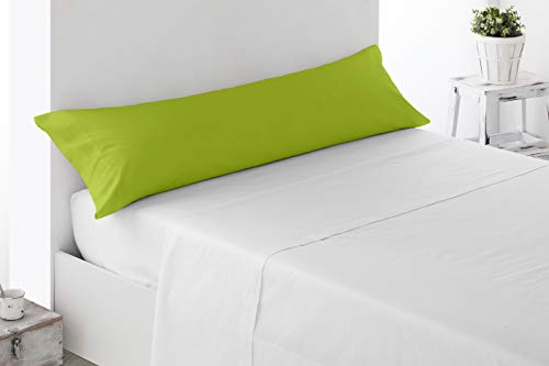 Miracle Home. Pillowcase, anti-peeling, soft and comfortable, 50% cotton, 50% polyester. Bed 150. Pistachio