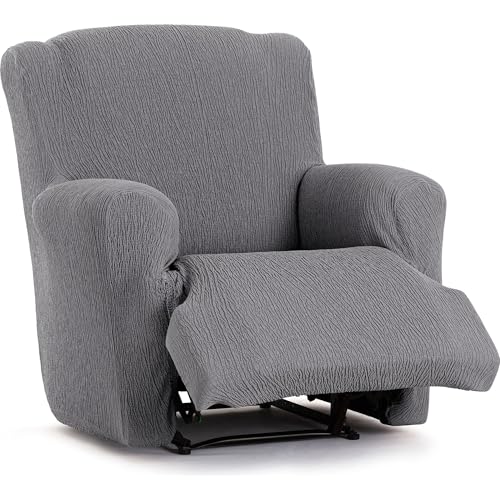 ECOMMERC3 Universal and Versatile Sofa Cover for Feet Together Relax ??? Grey Sofa Cover Protector Easy to Install for Back, Seat and Arms