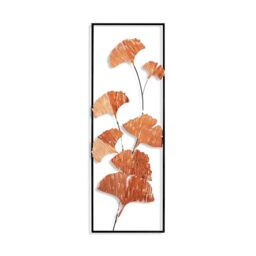 Handmade Decorative Metal Wall Accessory, 32 x 90 x 4 cm, 100% Metal, Unique Hand-Painted Design, Perfect for Home Decor, Adds Elegance & Style