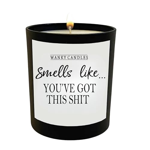 Funny Motivational Candle for Women Youve Got This Quote Cheeky Positive Jar for Friend Mum Colleague Encouragement Humour Home Fragrance WCBJ77
