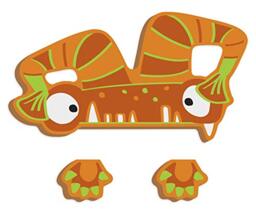 Small Foot 12083 ABC Monster Woody Wooden Letters Ideal as Decoration of Wooden Letters, Decoration or Door Sign