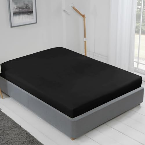 Emma Barclay Lyla Fitted Sheet in Black - King