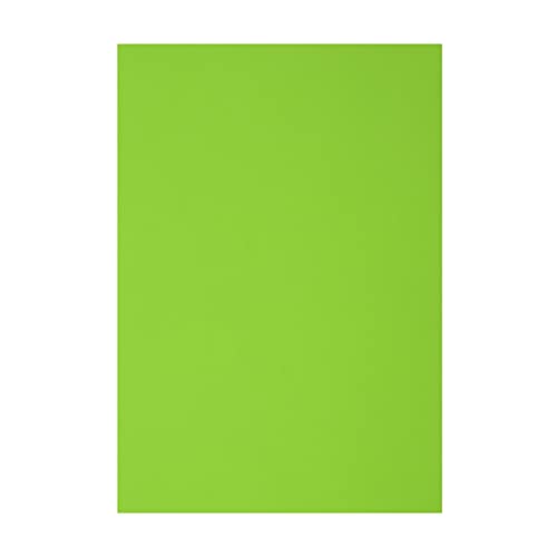 A4 Size Foam Sheets 10-Piece, 0.2 cm Thickness, Light Green
