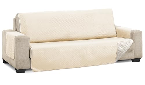 Martina Home Diamant 2 Seater Sofa Cover - Beige/Linen