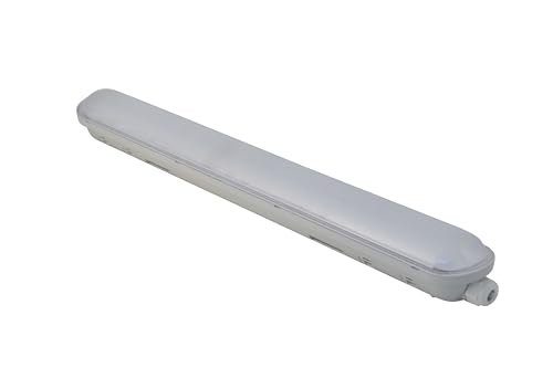 Velamp 60cm LED Outdoor Ceiling Light, Garden Ceiling Light. Super Bright 2730lm (21W), Natural Color 4000K. Easy Installation. IP65 Waterproof. Equipped for Series Installation.