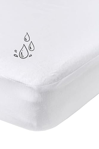 Meyco Molton PU Waterproof Fitted Sheet 140 x 200 cm