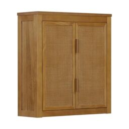 Teamson Home Hatteras 56 cm Wall-Mounted Wood Cabinet, Natural