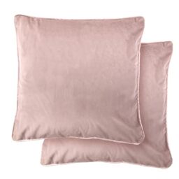 Emma Barclay Chelsea - Soft Touch Velvet Luxury Cushion Cover in Heather - 17x17 (43x43cm)