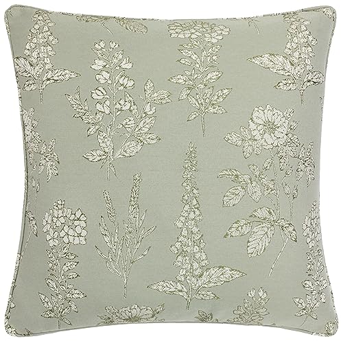 Wylder Nature Sophia New Cushion Cover,Sage,50 x 50 cm