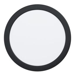 EGLO LED recessed spotlight Fueva 5, Ø 21.6 cm, steel and plastic diffuser