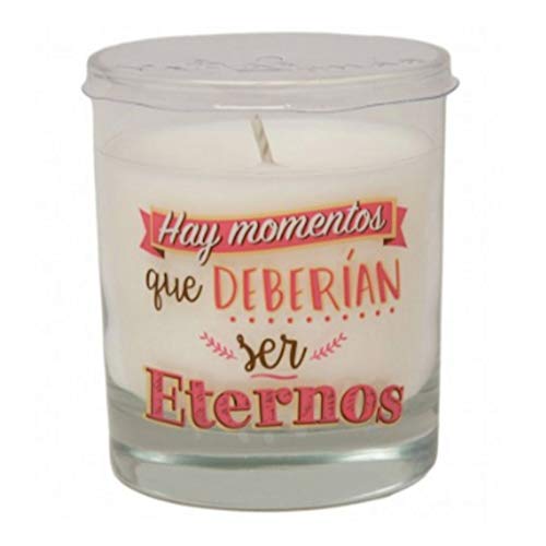 Velas Martinez Morales C.TRO ETERNOS C.Tropical Candle Glass, Wax, Multicoloured, 110 Units