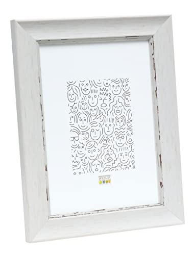 Deknudt Photo Frames, Resin, White, 20 x 28 cm