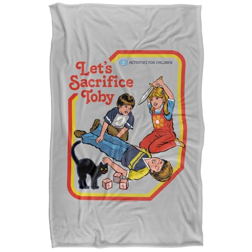 Steven Rhodes Let'S Sacrifice Toby Silky Touch Super Soft Throw Blanket 91 X 147 Cm