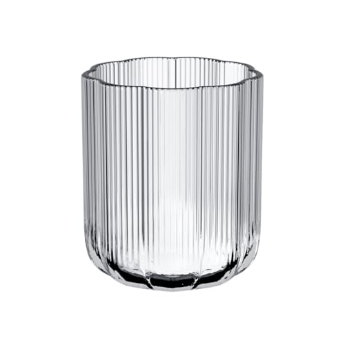 Villeroy & Boch - Fleur vase 15 cm Clear, Dishwasher-safe, Table vase, Hand-blown, Hand-crafted, Flower vase, Decorative glass vase, Decorative homeware, Dining room decoration, Glass