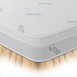 Starlight Beds Calm & Relax CBD Oil Infused Wellness Mattress With CBD Fabric Premium Hybrid Memory Foam Mattress 9 Inch Deep, 5ft King (5ft x 6ft6, 150cm x 200cm)