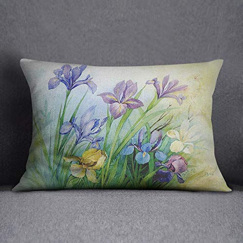 Bonamaison Decorative Cushion Cover, Polycotton, Multicolor, 35x50