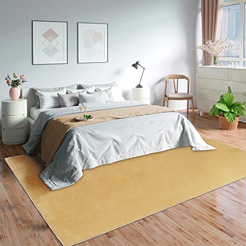 Mias Teppiche Olivia Living room/bedroom rug - washable - 120x160 cm, Gold