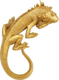 Kare Design Wall object Lizard, Gold, 40x17x9 cm, Wall figurine, Design, Home decor, Modern, Home design, Interior, Decoration, Home trend, Gift, Table decor, Wall decor, Home style, Living room