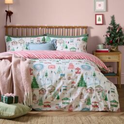 furn. Winter Wonderland Duvet Cover Set (Multicolour - King)