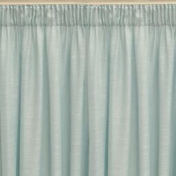 Alexandra House Living Curtain Rustik Turquoise Natural 300 x 270 x 1 cm Translucent