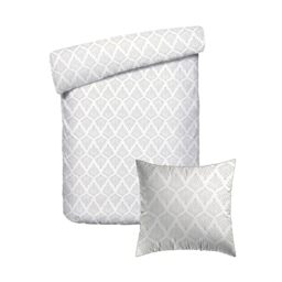 Pure Cotton 2-Piece Single Bedding Set – Duvet Cover 140 x 200 cm and 1 Pillowcase 63 x 63 cm – 100% Cotton Satin, 80 Thread Count – Oeko-TEX Certified – Botanical Agreement – White
