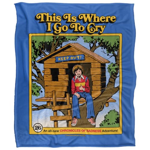 Steven Rhodes This Iis Where I Go Silky Touch Super Soft Throw Blanket 152 X 127 Cm