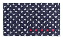 Zala Living Door Mat Dirt Trapper Mat Polyamide 50 x 70 x 0,7 cm Blue/white/pink