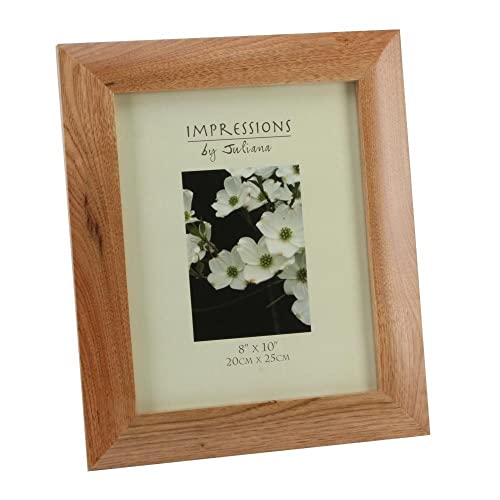 "8"" X10"" Photo Frame Natural Wood Oak Finish Pattern Gift For Party Birthday Supplies Accessory Party Decoration"