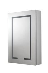 Croydex Carlton 70 x 50cm LED Bathroom Mirror Cabinet