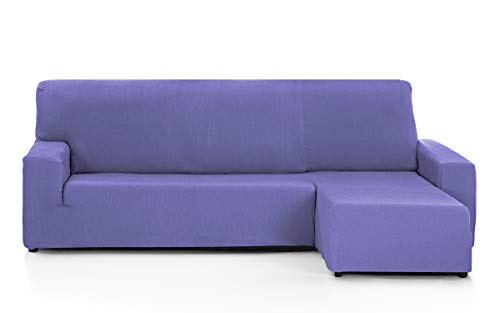 Martina Home Tunez Sofa Cover For Chaise Longue, 32 x 17 x 42 cm Right Short Arm (Front View) 32x17x42 cm lilac