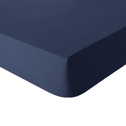 ESSIX Fitted Sheet, Cotton, Nocturnal, 90 x 190 cm