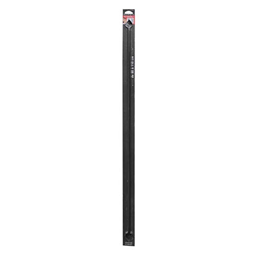 Decorative Extendable Curtain Rod 10 mm 80  110 cm Wrought Iron Folia Black