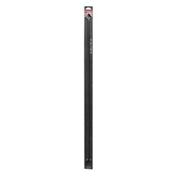 Decorative Extendable Curtain Rod 10 mm 80  110 cm Wrought Iron Folia Black