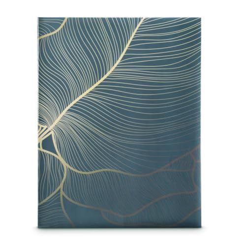 Hama Photo Album for Photo (10x15 cm, 100 pages, 19x25 cm) Blue, Gold