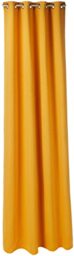 Lovely Casa Note Blackout Curtain 140 x 280 cm, Outside, Yellow