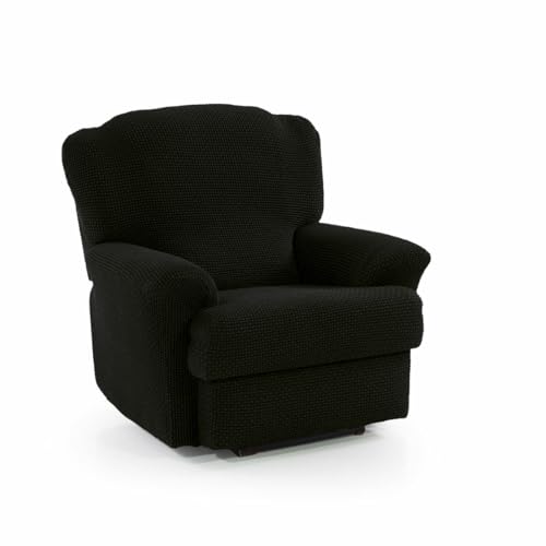 SOFASKINS?? Recliner Chair Cover, Super Elastic Armchair Cover, Breathable and Durable, Easy to Install Sofa Cover, Size 70-90 cm, Black
