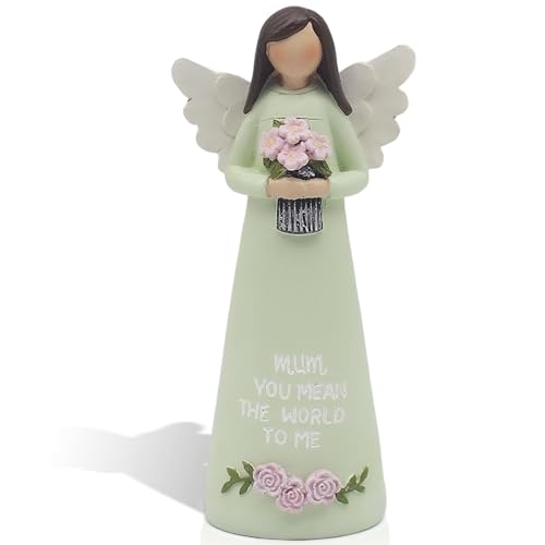 The Leonardo Collection Mother's Day Angel Green Home Decor Figurine