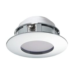 EGLO LED recessed spotlight Pineda, LED spot made of plastic
