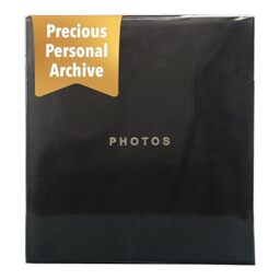 "Kiera Grace Photo Album, Black, 4"" x 6"" (Pack of 1)"