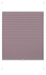 Gardinia Pleated Blind, Polyester Pink, 100 x 130 cm