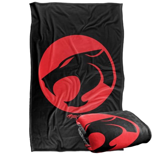 Thundercats Red Logo Silky Touch Super Soft Throw Blanket 91 x 147 Cm