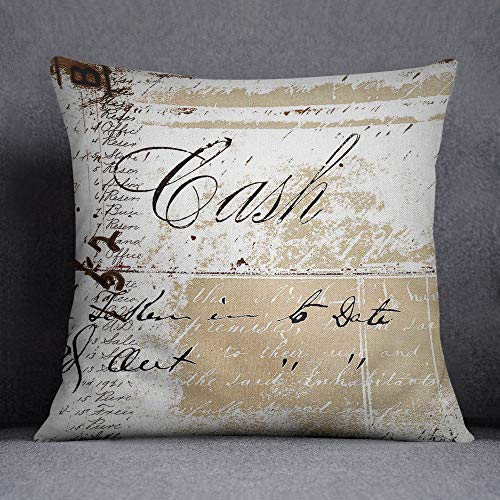 Bonamaison Decorative Cushion Cover, Throw Pillow Case, Size: 45X45 Cm - Designed and Manufactured in Turkey