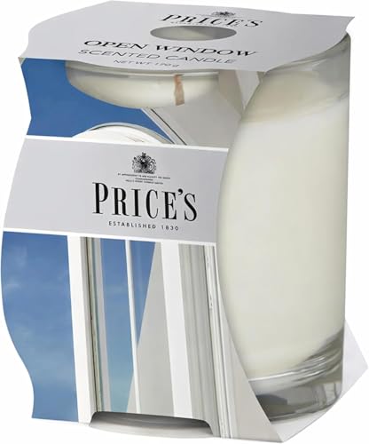 Price's Candles Cluster Jar Open Window Scented Candle Long Burning Fresh Floral Fragrance Candle for Home Freshness Relaxation and Everyday Décor
