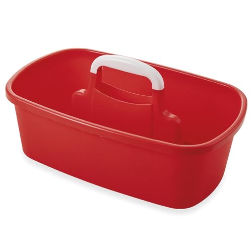 Galileo Casa 2196086 Soap Basket with Handle, Red, No