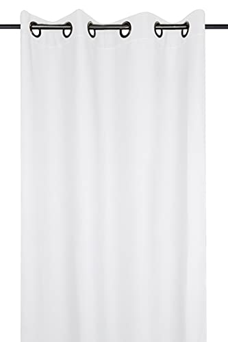Lovely Casa Nelson Curtain 135 x 180 cm 100% Polyester White