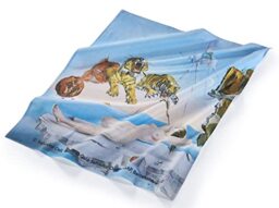 Musearta BT-SD-DF-V424323 Unisex Beach Towel with Dream Caused by The Flight of a Bee by Artist Salvador Dalí Cotton 144 x 180 cm