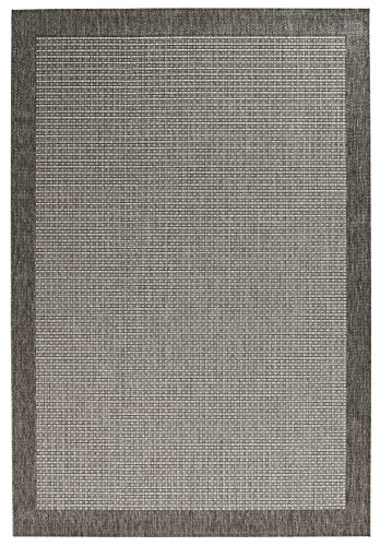 HANSE Home Indoor Simple Polypropylene Flat Woven Rug 160x230 cm grey