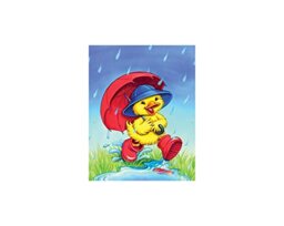 Collection D'Art Tapestry Kit Rainy Day Duck, 100% Cotton, Multi-Colour, 20 x 25 x 0.100 cm