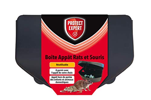 Protection Expert RASOUBOIT - Box for All Rodents with Key Lock - Rigid and Reusable, Effective, Safety